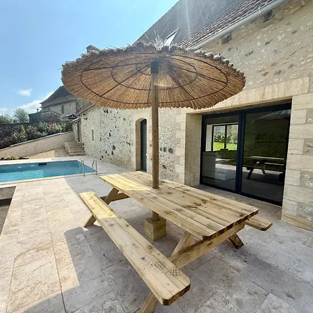 Jolie De Charme Pour 8 Personnes Avec Piscine * Rouffignac Saint-Cernin